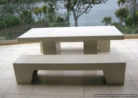 Lugano Lightweight Concrete Table by Sanstone NZ