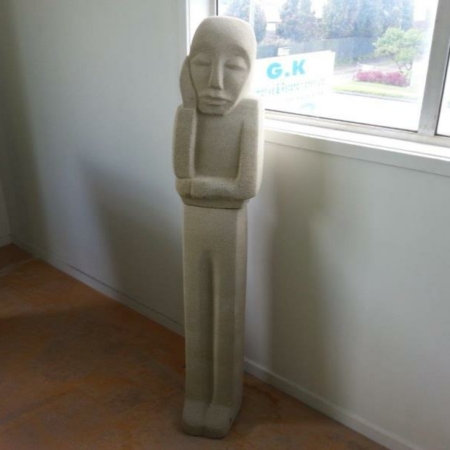 Putu sculpture manufactured by Sanstone NZ