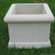 Our beautiful concrete cube concrete planter - round lipped is a quality addition to your garden. Use Sanstone NZ for all your planter needs.