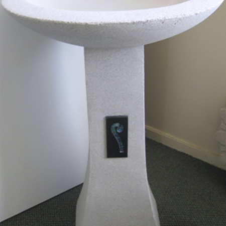 Our Modern Birdbath manufactured by Sanstone NZ