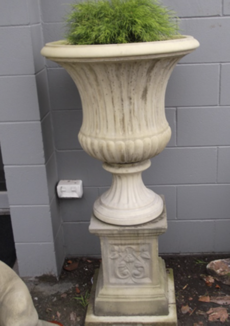 The Norfolk urn is a beautifully detailed urn by Sanstone NZ