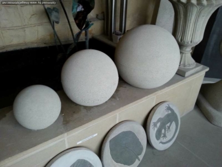 concrete balls spheres