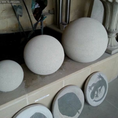 concrete balls spheres
