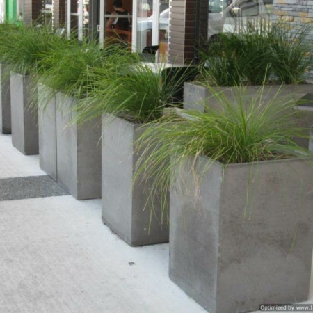 Tall cube planters