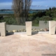 Tapered concrete planters