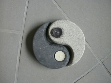 Yin yang ornament