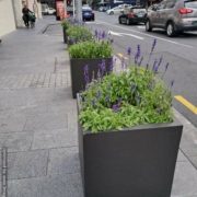 3. Concrete Cube Planters
