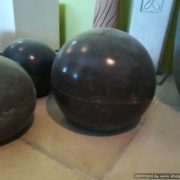 concrete spheres or balls